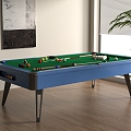 Modern billiard table 3d model