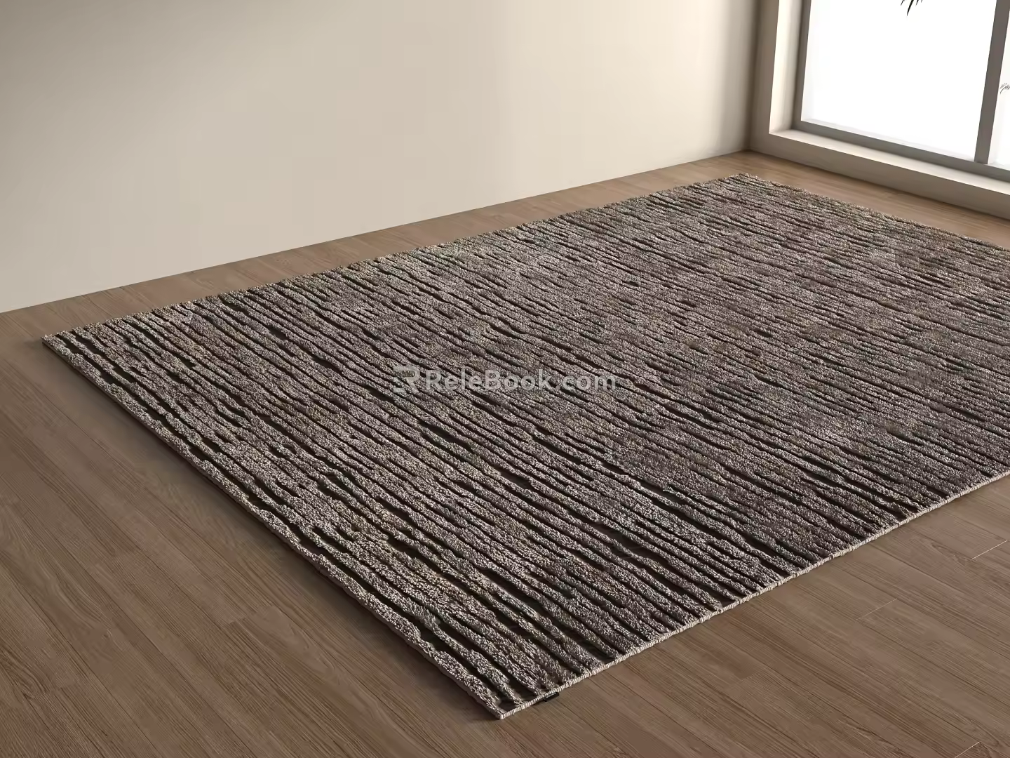 Modern Carpet Fabric Carpet Square Carpet 3d model