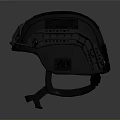 Tactical Military Helmet Designed For Weapon Protection In Combat Scenarios