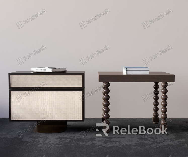 Bedside table combination model