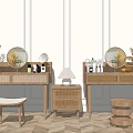 Quiet dressing table 3d model