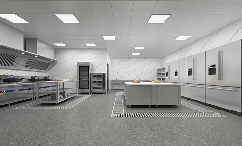 Industrial Kitchen 3d model