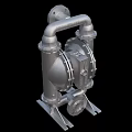 Industrial Diaphragm Pump with Metal Body Pipeline and Stable Base Stand for Industrial Applications