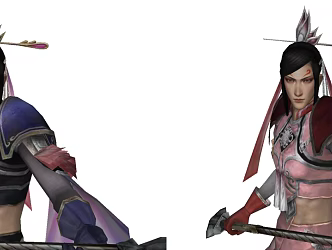 Modern Game Character Three Kingdoms Unparalleled Character Man 3d model