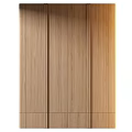 Modern Wooden Wardrobe Design With Sleek Lines And Spacious Storage Areas