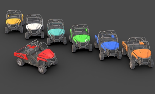 Buggy Toy Car Entertainment Car 3d model