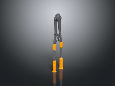 Heavy Duty Durable Pliers With Ergonomic Yellow Handles Ideal For Household And Industrial Hardware Tools 3d model