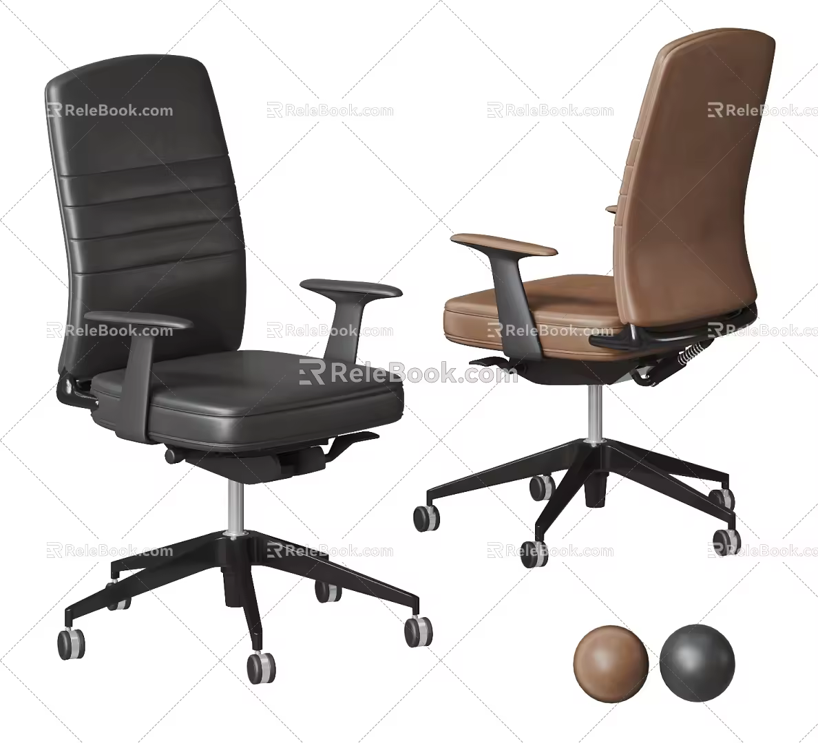 Office Chair Boss Chair 3d model