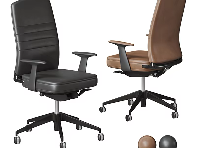 Office Chair Boss Chair 3d model