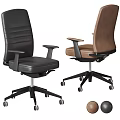 Office Chair Boss Chair 3d model
