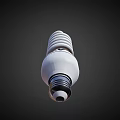 Efficient Spiral Energy Saving Light Bulb For Daily Home Lighting Use 3d model