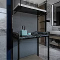 Modern Hotel Guest Room Interior With Comfortable White Bed TV And Lighting