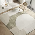 Modern Square Carpet 3d model