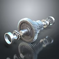 Hardware Tools Metal Gear Shaft Mechanical Parts for Industrial Machinery Repair