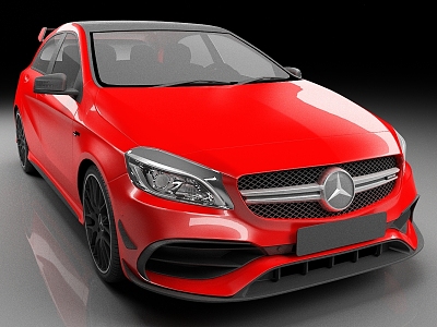 Mercedes-Benz AMG A45 car sedan hatchback model