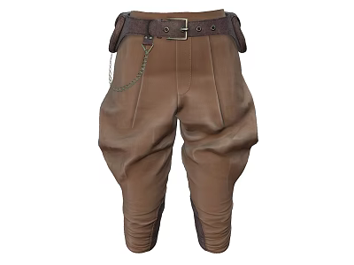 modern clothes trousers adventure pants pants breeches women steampunk adventure pants clothing women 3d model
