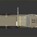 Police Mobile Unit Truck With Side Logos Roof Equipment And Official Insignia