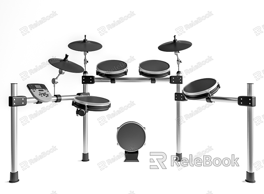 Modern drum set model