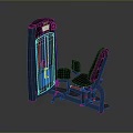 Essential Home Living Fitness Equipment With Digital Display Black Seat And Cushion