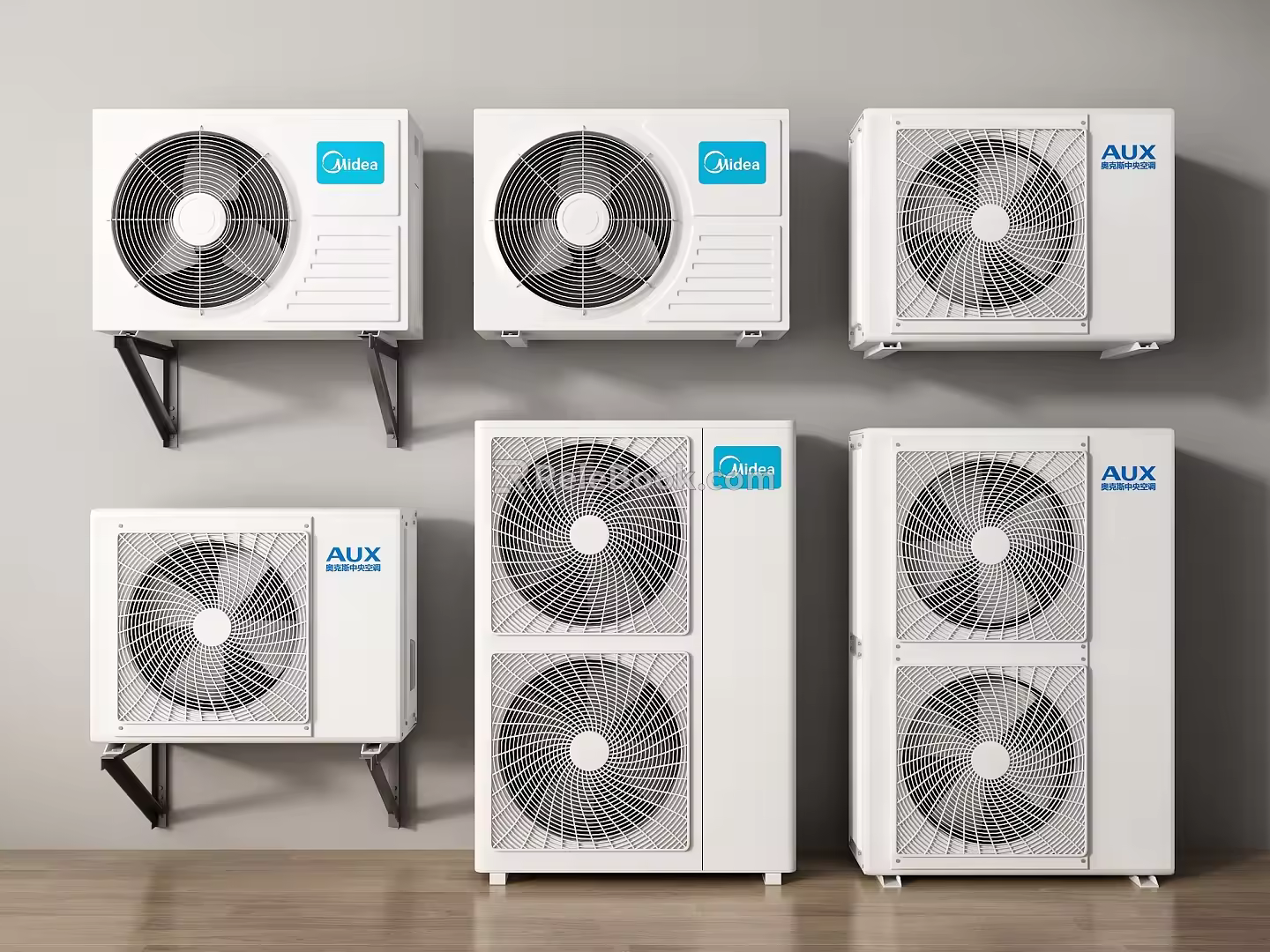 Air conditioner External unit Central air conditioner 3d model