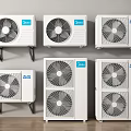 Air conditioner External unit Central air conditioner 3d model