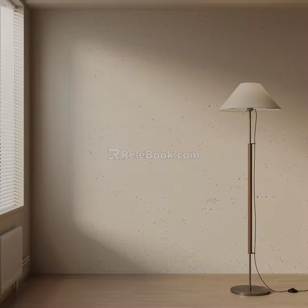 Modern floor lamp 3d model