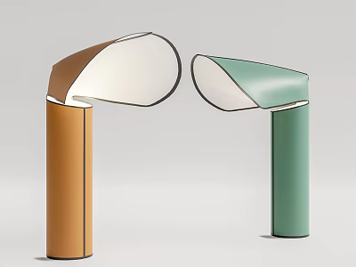 Modern table lamp 3d model