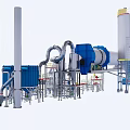 Industrial Processing Equipment With Rotary Kiln Pipes Tower And Structural Components