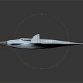Gray British Fighter Jet Model With Streamlined Design And Military Emblems 3d model