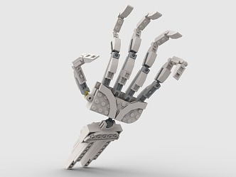 Lego LEGO Toy Palm Skull Fist 3d model