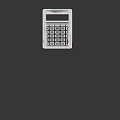 CASIO MX-8B Blue Compact Portable Calculator with Digital Display Numeric Keypad and Function Buttons