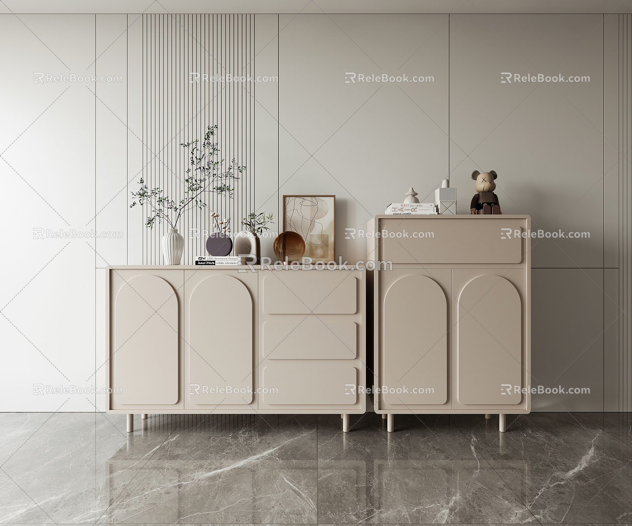 Modern Sideboard 3d model