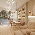 Elegant Modern Relaxing SPA Sauna Interior With Warm Lighting And Natural Decor