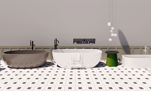 Modern Bathtub 3d model