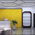 Auto Repair Shop With Car Lifts Tire Storage Racks And Professional Service Equipment