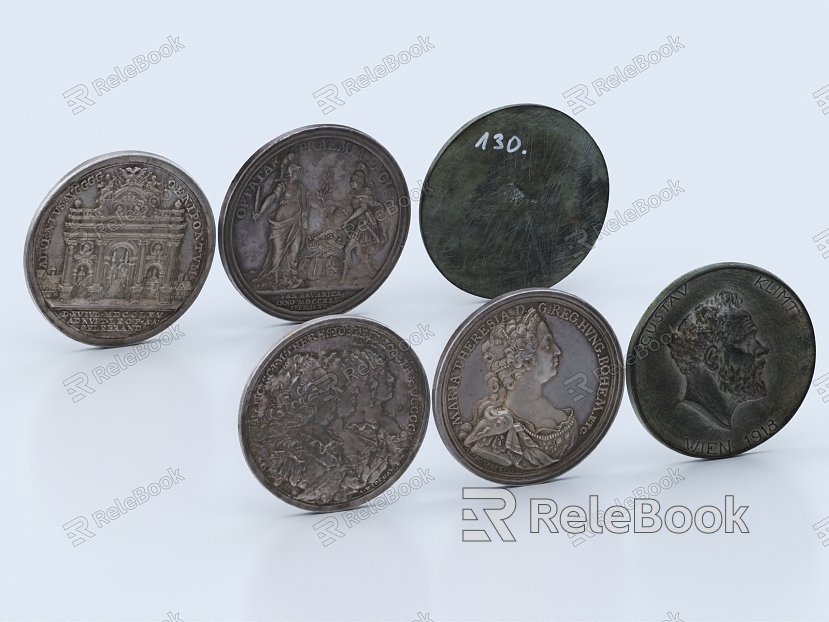 Coins Ocean Coins Antique Cultural Relics Ornaments Gold Coins Silver Coins Copper Coins Commemorative Coins Silver Dollars model