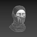 Practical Balaclava With Full Head Face Coverage And Soft Fabric Material