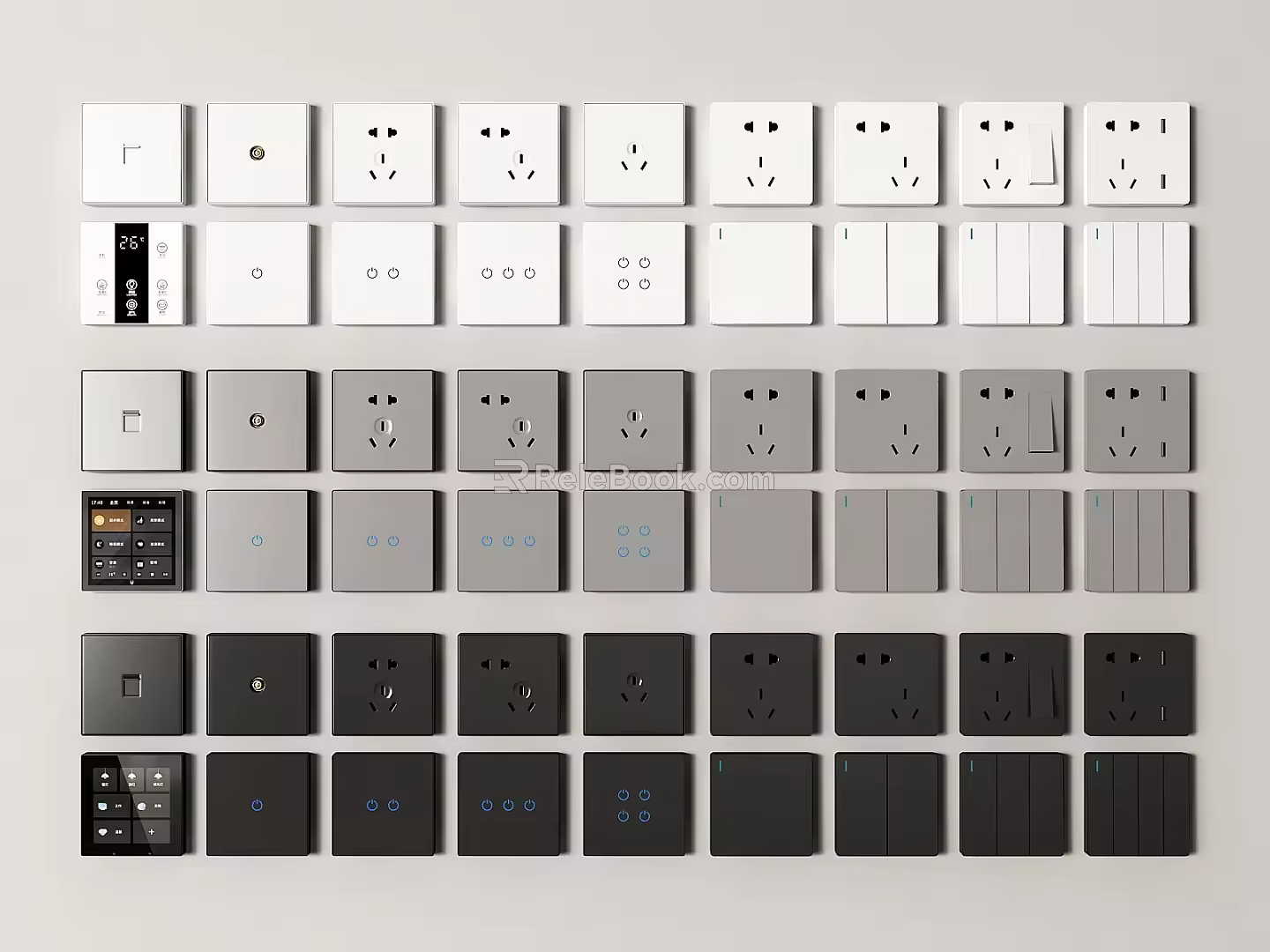 Modern Switch Socket Switch Socket 3d model