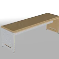 Simple Modern Wooden Bench With Metal Frame For Home Furniture