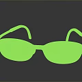 Blue Eyeglasses With Transparent Lenses And Comfortable Frame For Daily Use