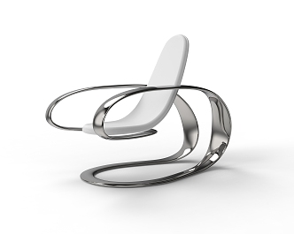 Simple mechanical chair 3d model