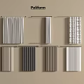 Poliform Curtains Various Styles Striped And Patterned Designs For Home Decor