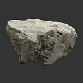 Natural Rough Textured Stone Block With Solid Exterior Surface For Construction Use