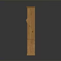 Simple Traditional Wooden Bookcase With Multiple Shelves And Lower Cabinet Doors