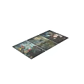 Decorative Wooden Photo Frames With Colorful Floral Art Prints For Home Decor