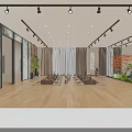 Elegant Zen Style Beauty Salon Interior With Cozy Tea Lounge And Natural Bamboo Decoration