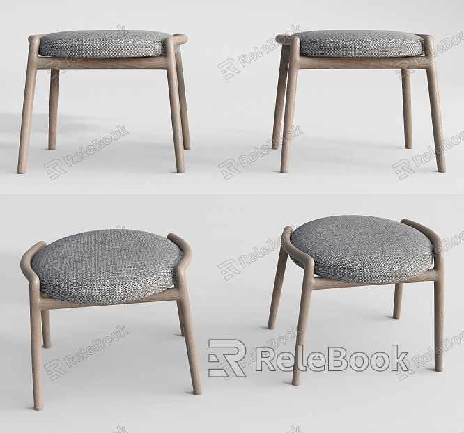 Modern sofa stool stool model