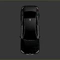 Black Modern Coupe Car With Sleek Aerodynamic Lines And Alloy Wheels