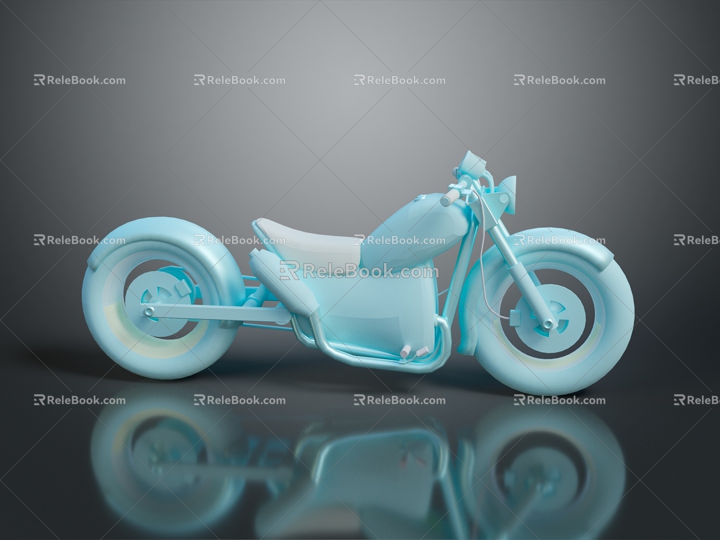 Motorcycle Two-wheeled Motorcycle Cross-country Motorcycle Road Race Motorcycle Motor Vehicle Transport 3d model