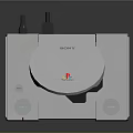 Modern game console home game console Nintendo game console vintage game console 3d model